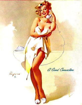 Vintage Pinups Gil Elvgren #1673184