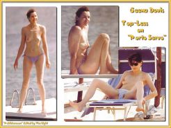 Davis topless gina Geena Davis