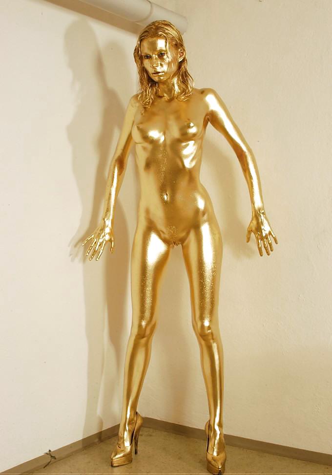 Gold Teen Girl #8570108