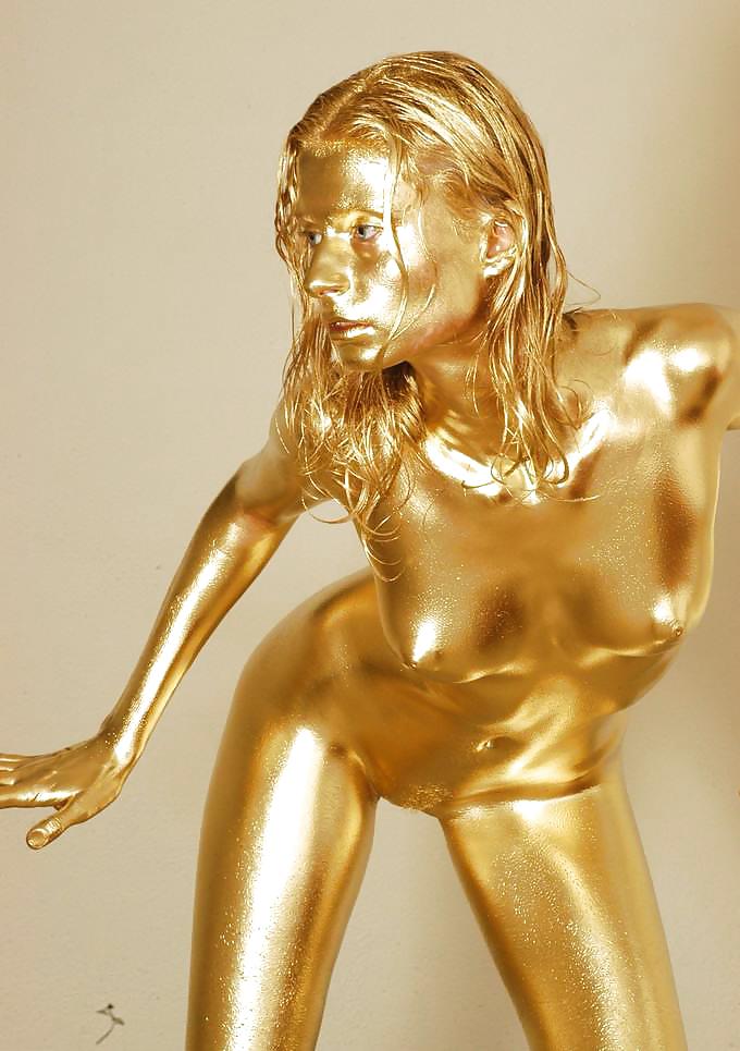 Gold Teen Girl #8570129