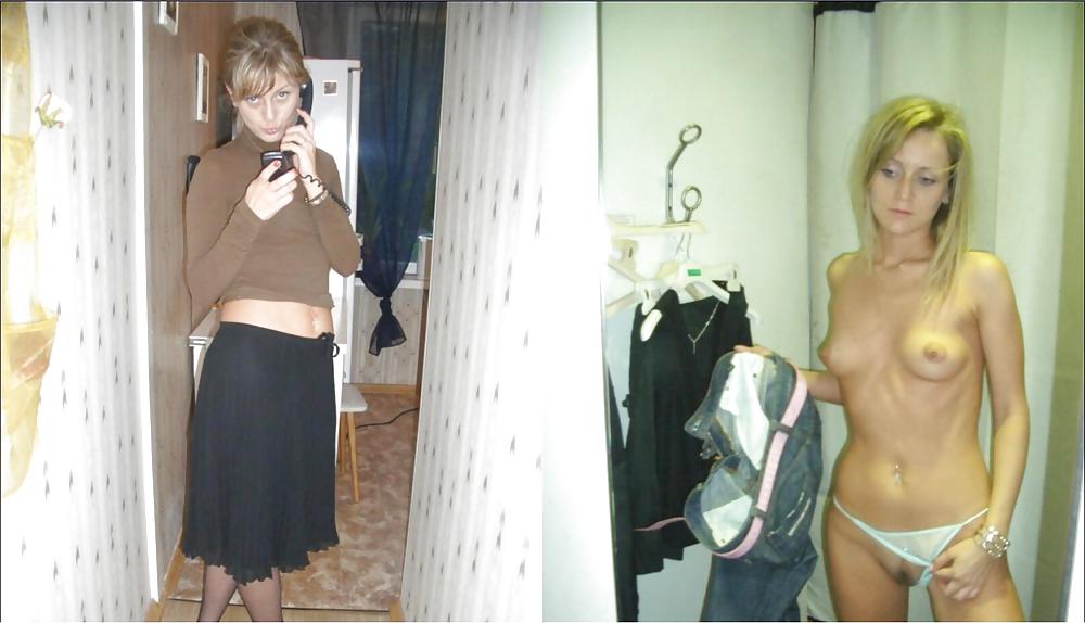 裸と服を着た服と脱いだ服の写真vol2
 #9803149