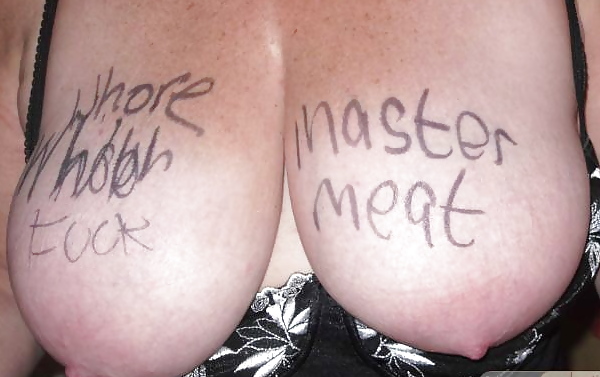 Write on my Arse and Spunk on my Tits #8503571