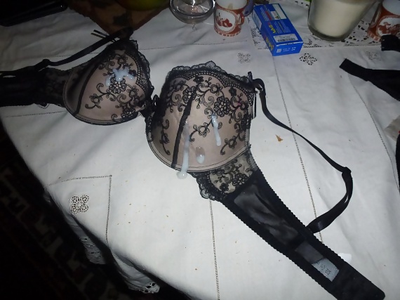 Cum on my Mother in Law's bra 2 #19792068