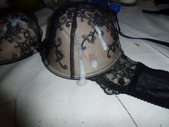 Cum on my Mother in Law's bra 2 #19792084