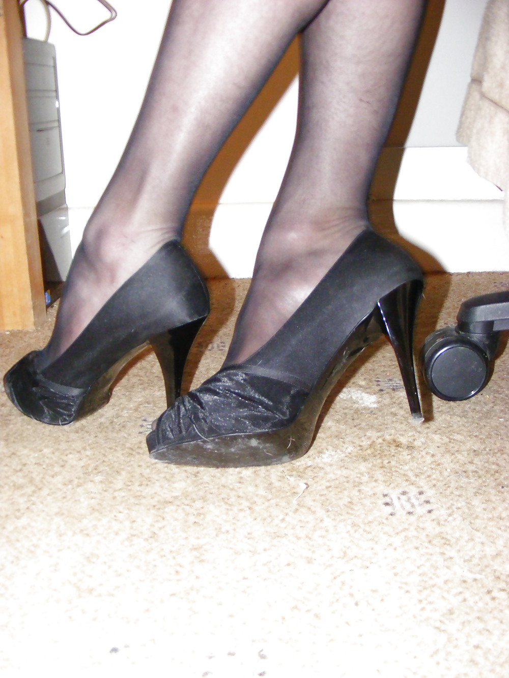 More High heels, a big cock and a dildo again! #5230634