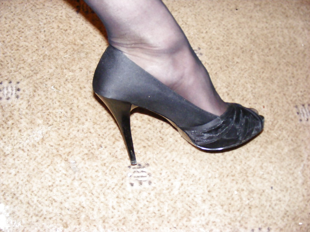More High heels, a big cock and a dildo again! #5230842