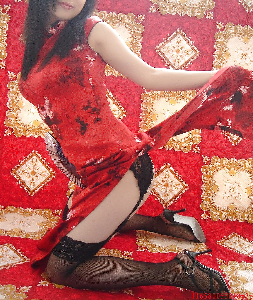 Chinese woman1 - cheongsam #3860407