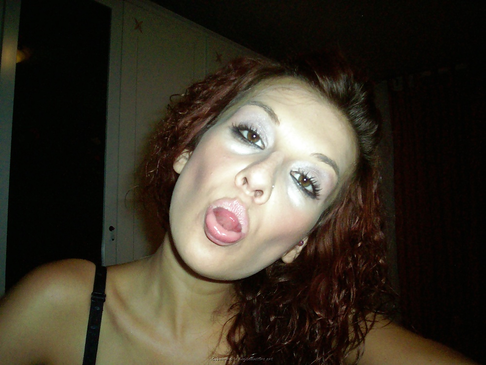 Curly Haired purple brunette #9528163