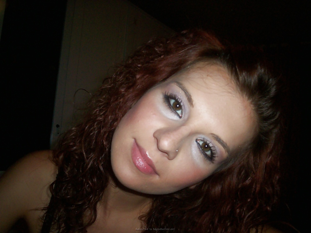 Curly Haired purple brunette #9528170