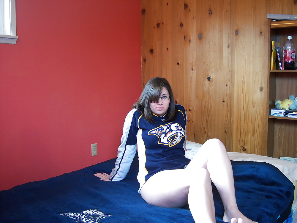 Mindi in her hockey jersey #342292