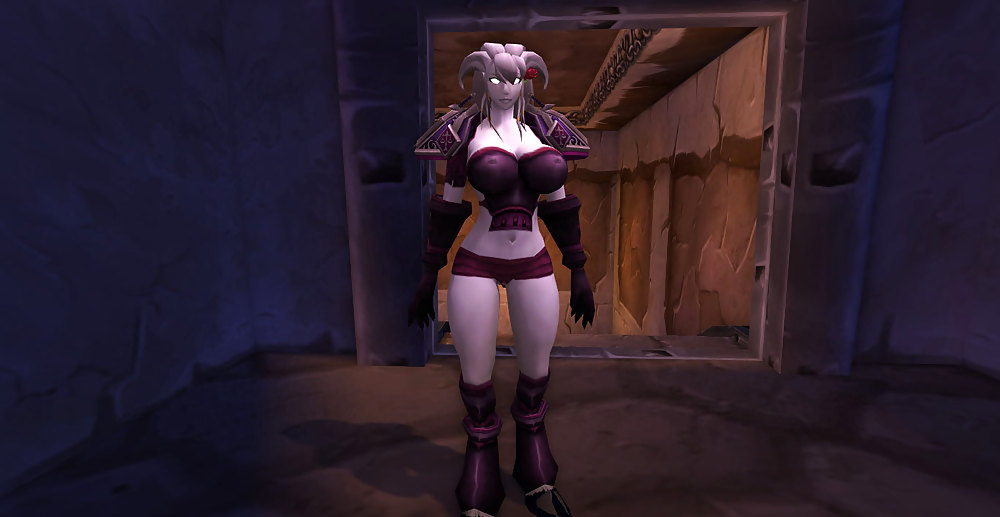 Draenei + Blood elf : Being pretty and fuckable. #15554225