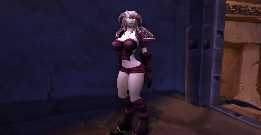 Draenei + Blood elf : Being pretty and fuckable. #15554229