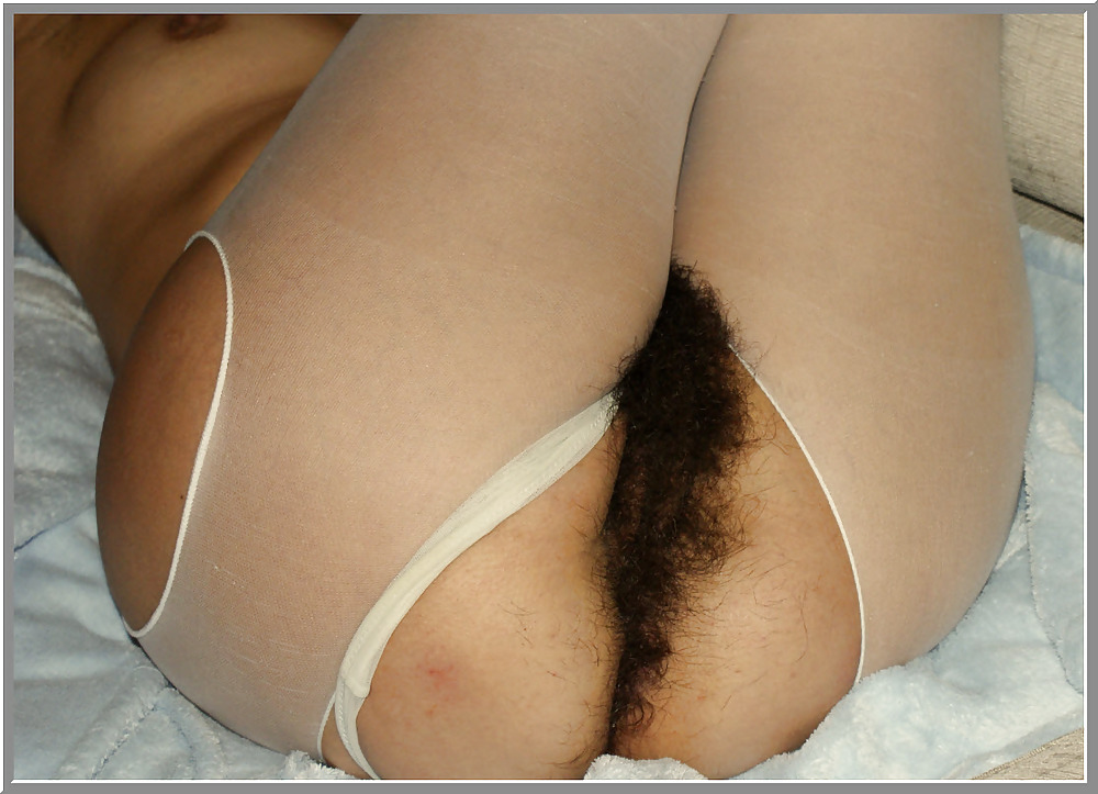 Hairy wife in panties #3316648