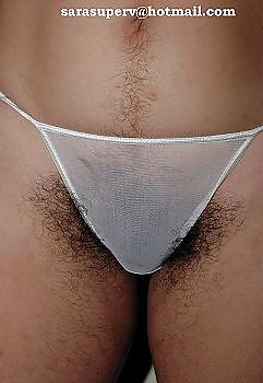 Hairy wife in panties #3316704