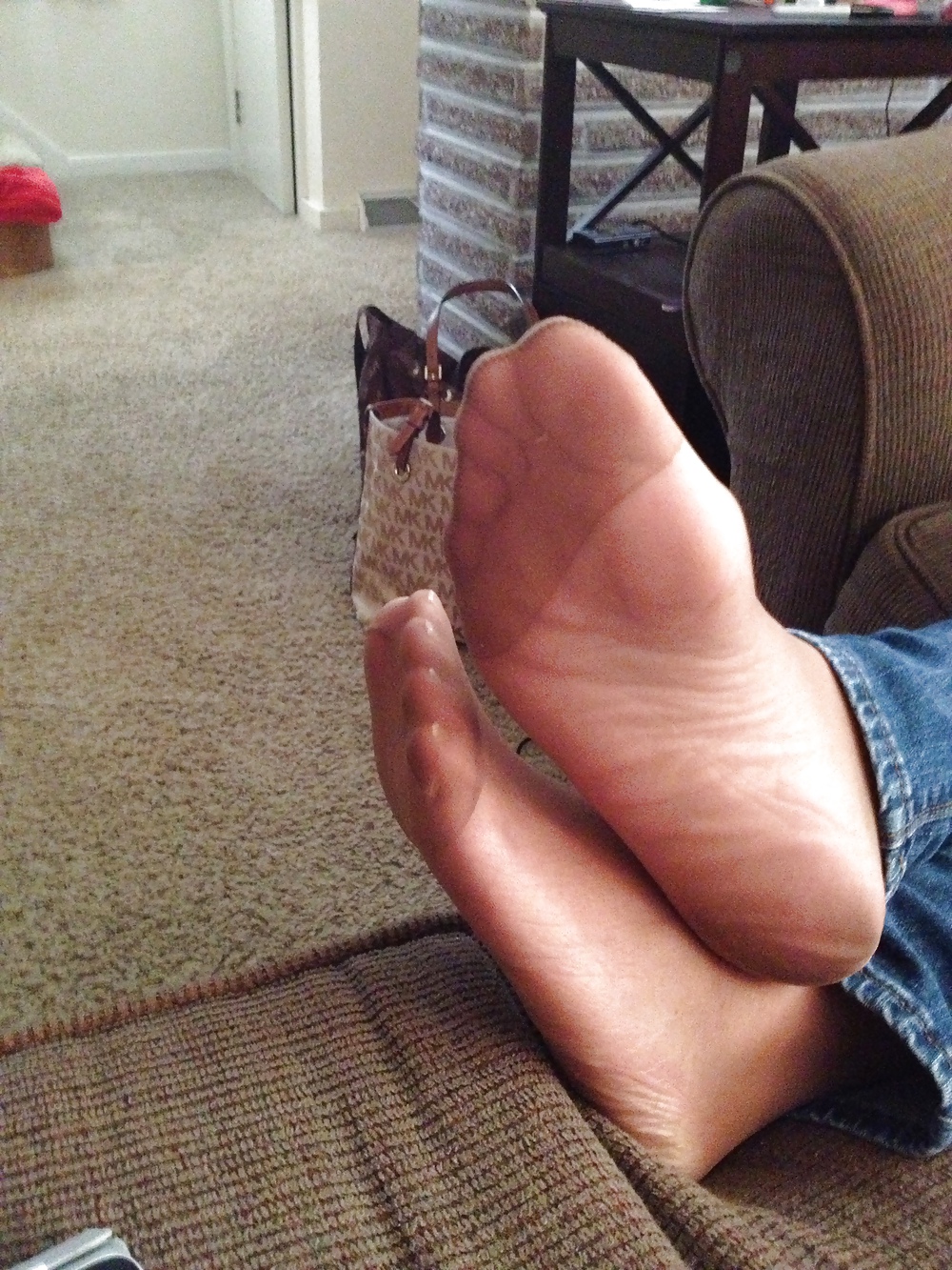 Meine Offen Strumpfhosen Füße #17464145