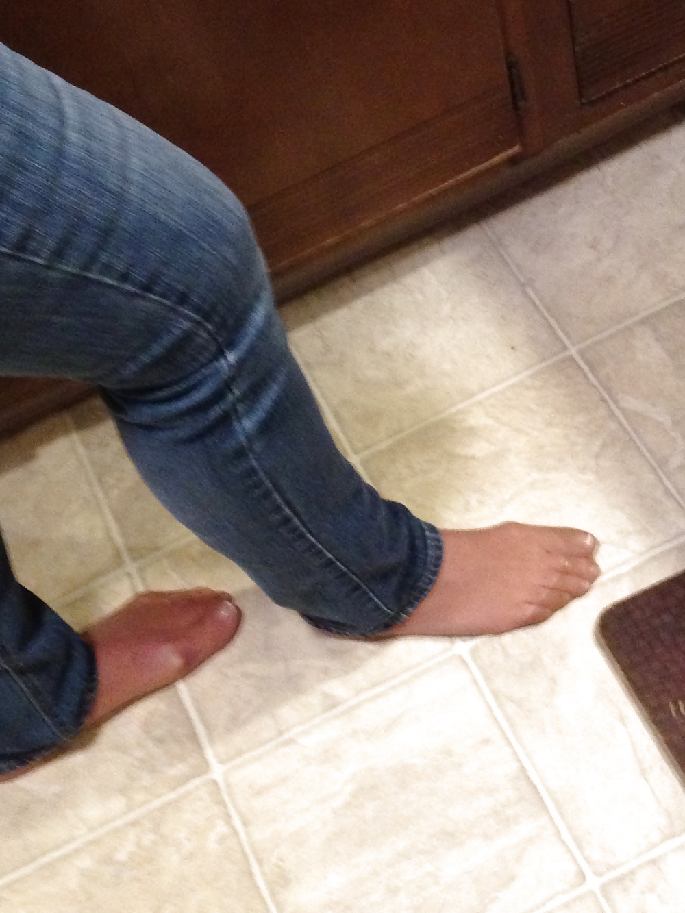 Meine Offen Strumpfhosen Füße #17464162