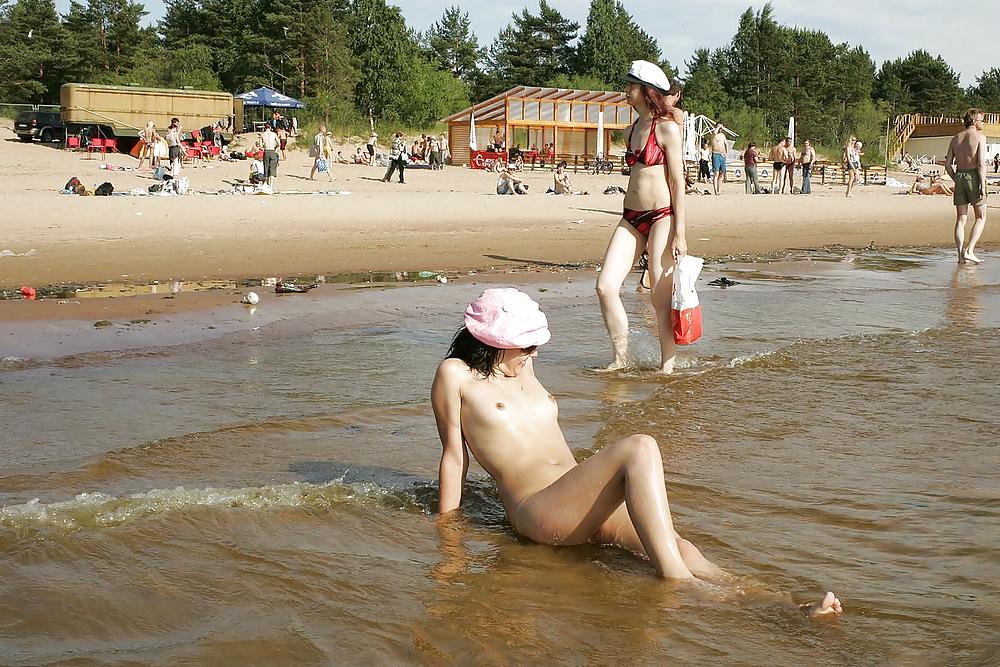 I Aime La Plage Nue #4293331