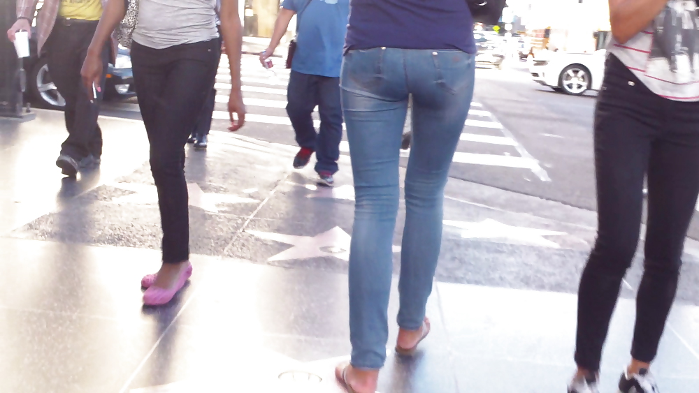 Long tall teen sexy ass & butt in jeans #21780911