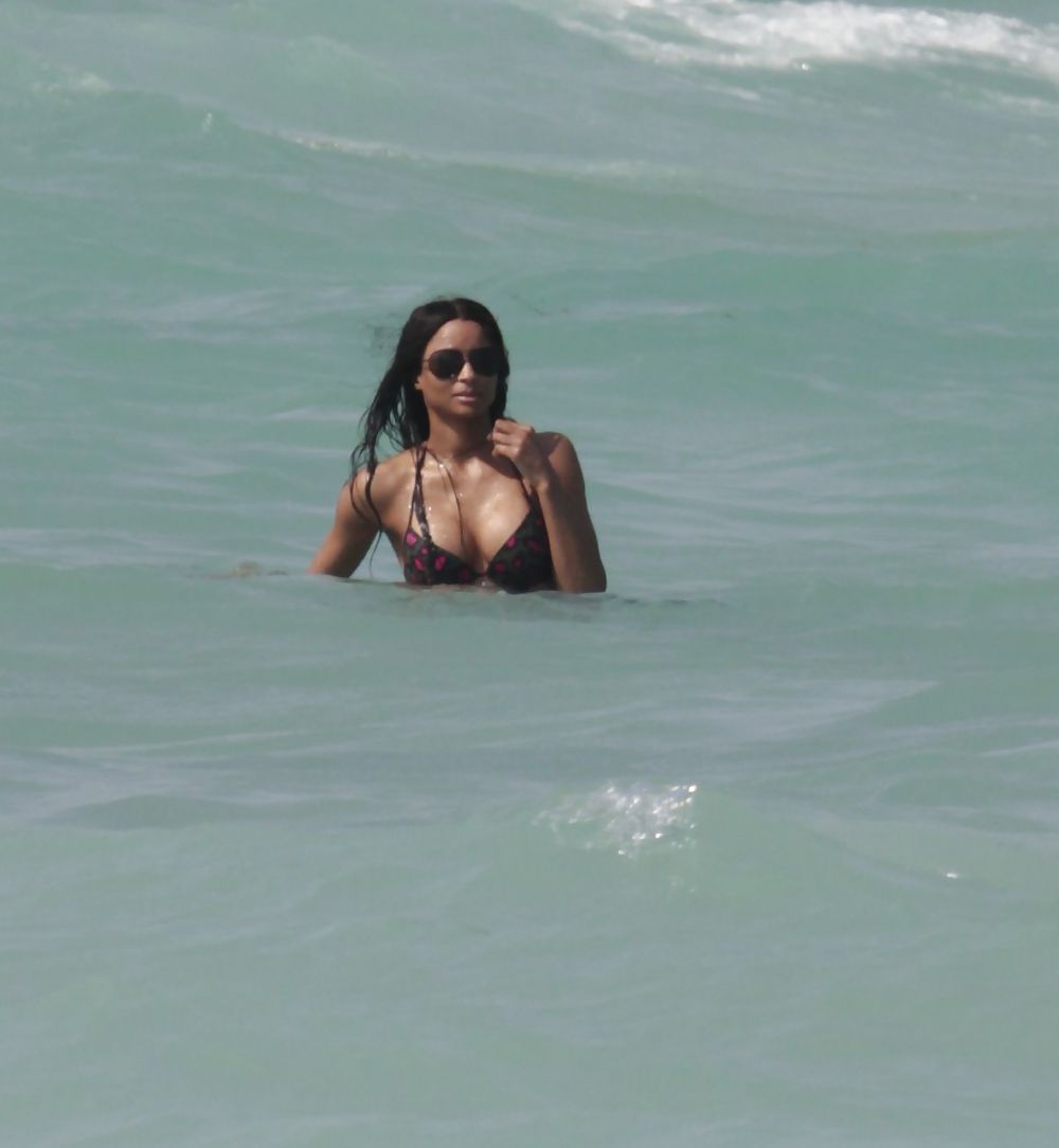 Ciara Bikini Candids in Miami #3859024
