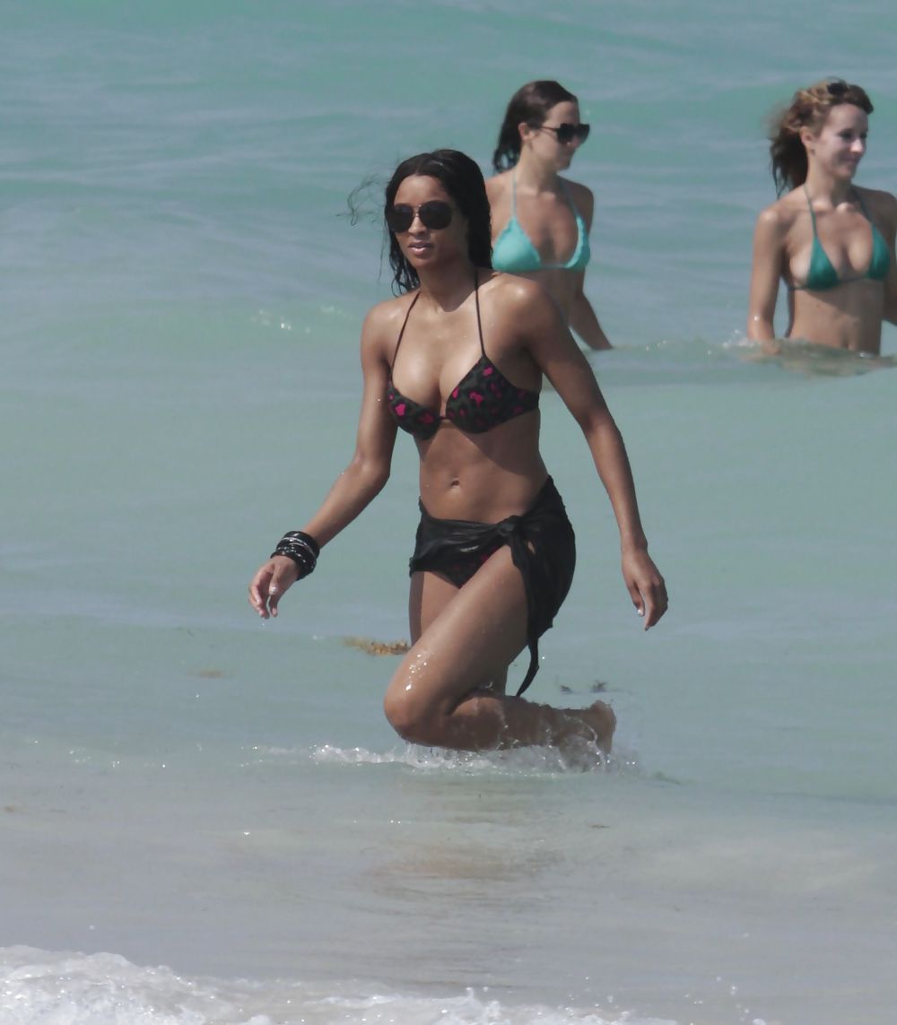 Ciara Bikini Candids in Miami #3859075