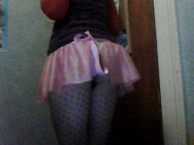 Sissy in a pink tutu #13148877