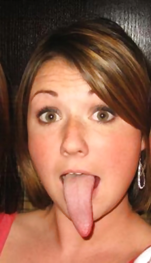 Chicks With Freakishly Long Tongues 5