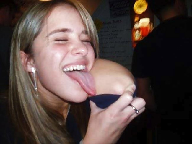 Chicks With Freakishly Long Tongues 5 #12409508