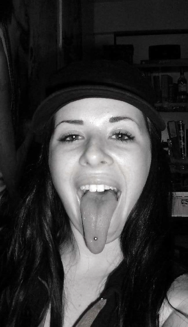 Chicks With Freakishly Long Tongues 5 #12409517