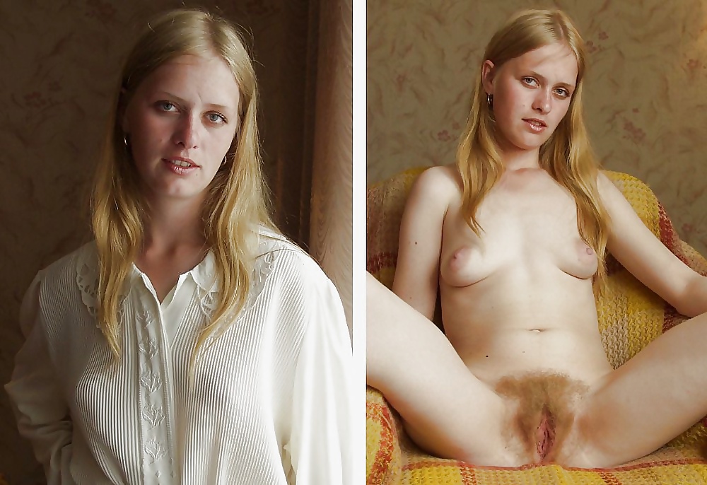 Dressed & undressed beauties 248 (hairy pussy)  #15677162