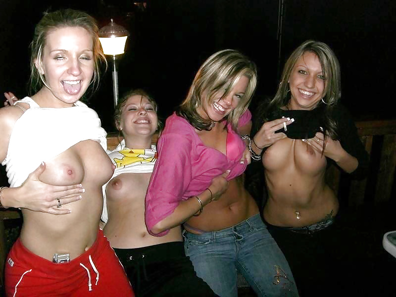 Party girls flashing boobs pt2 #19061529