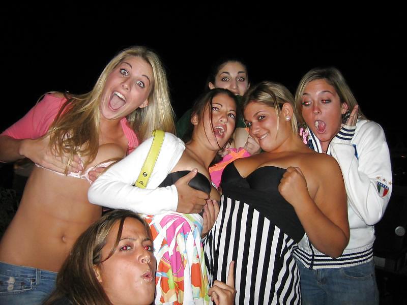Party girls flashing boobs pt2 #19061737