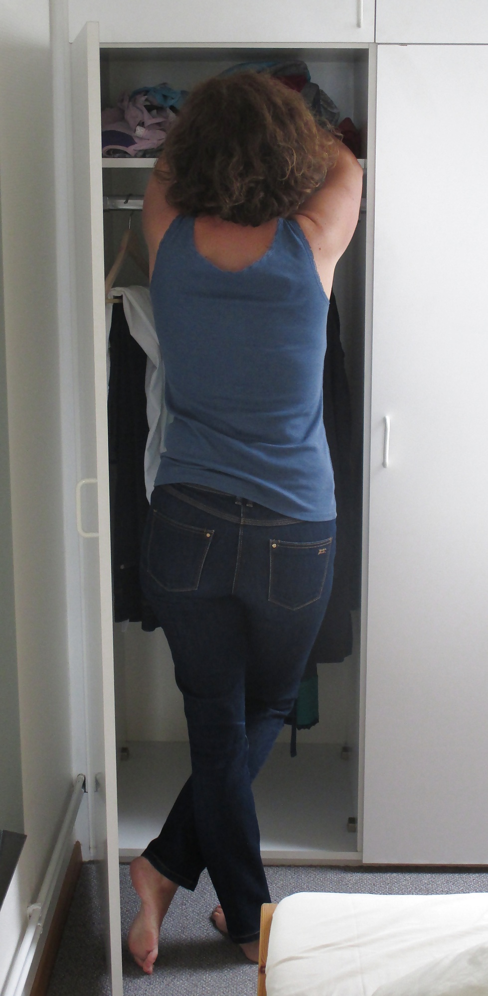 Big firm mature ass in jeans #22593251