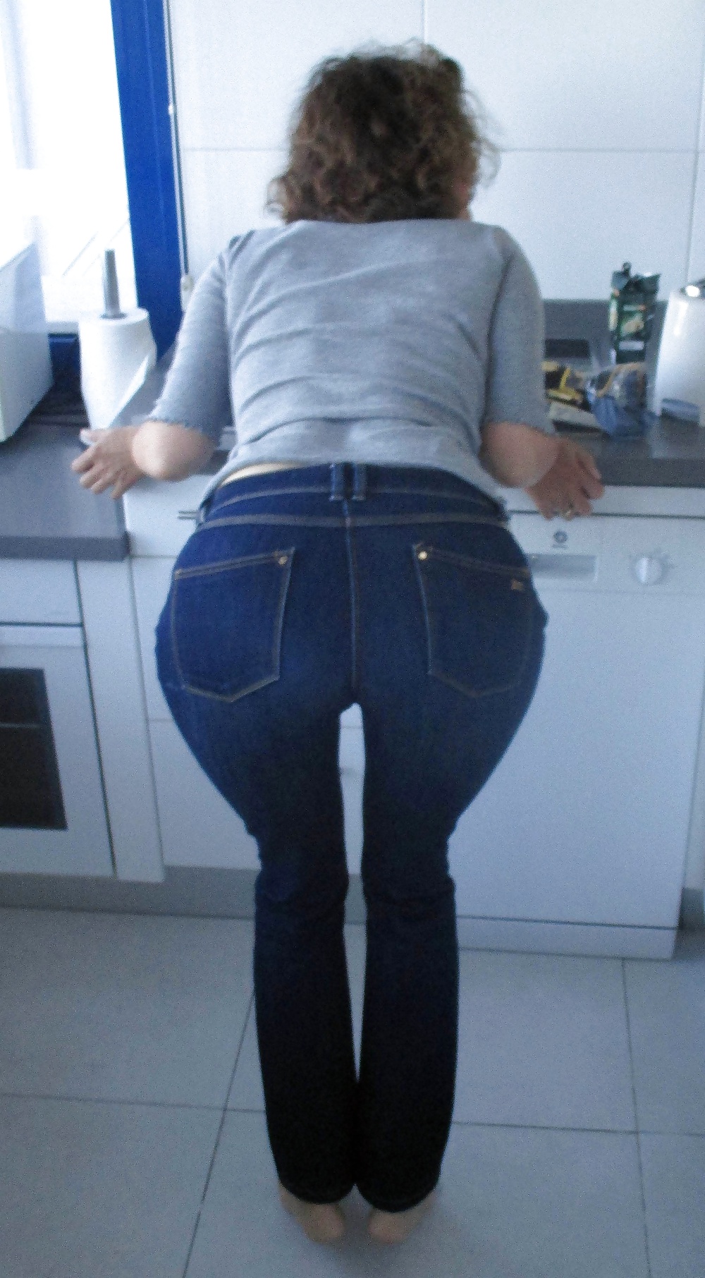 Big firm mature ass in jeans #22593274