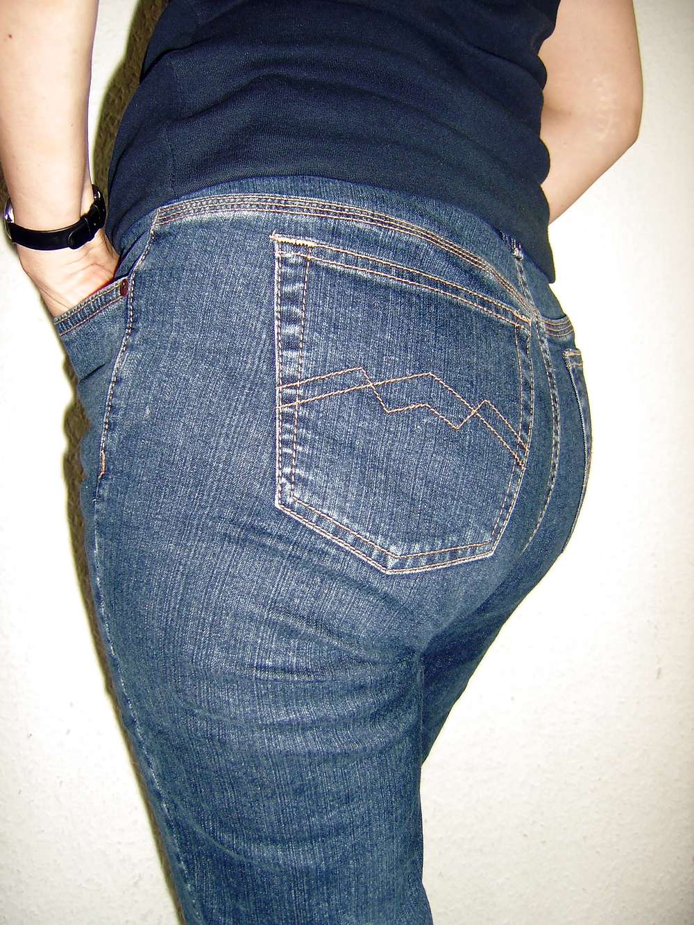 Big firm mature ass in jeans #22593400