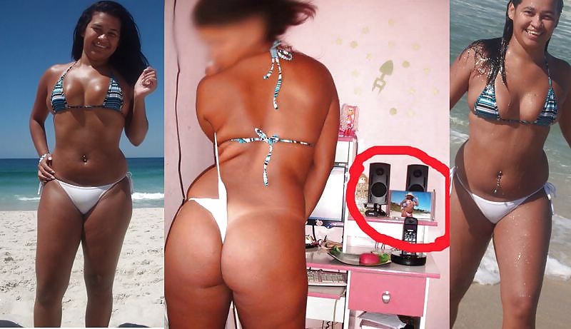Bk Brazilian Wife dressed undressed #5846169