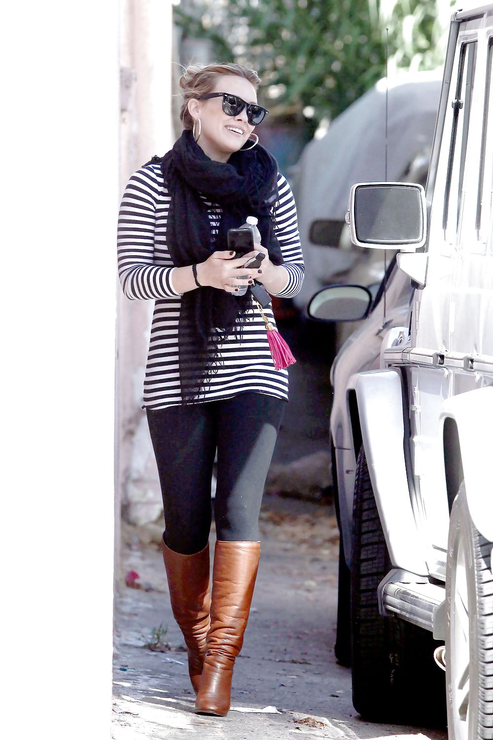 Hilary duff va a pilates en toluca lake assboots shots
 #5871214