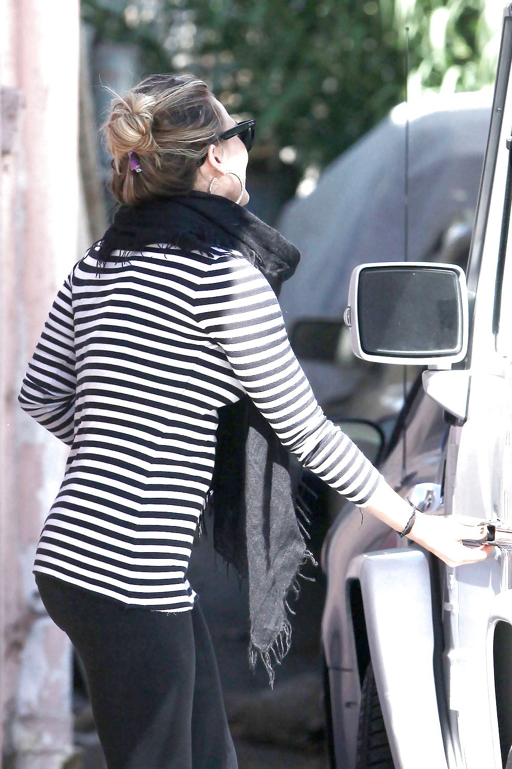 Hilary Duff Goes To Pilates in Toluca Lake AssBoots Shots #5871240