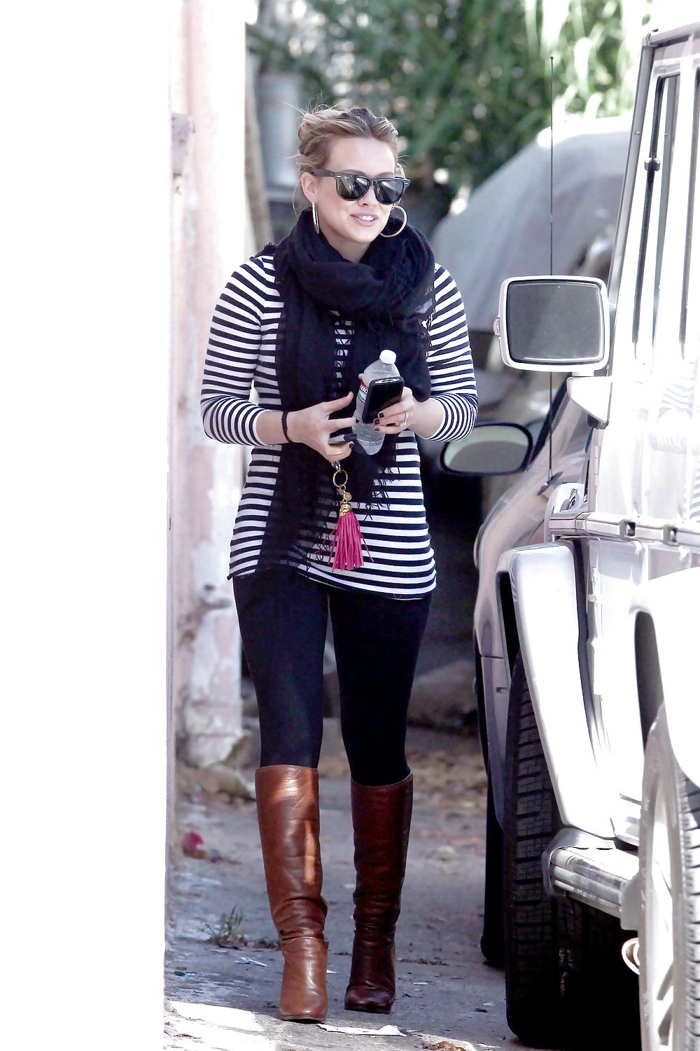 Hilary duff va a pilates en toluca lake assboots shots
 #5871247