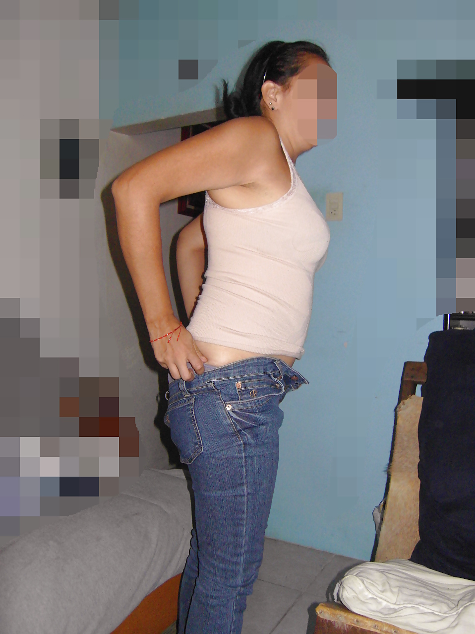 Latina mature transparent fullback panty #22354785
