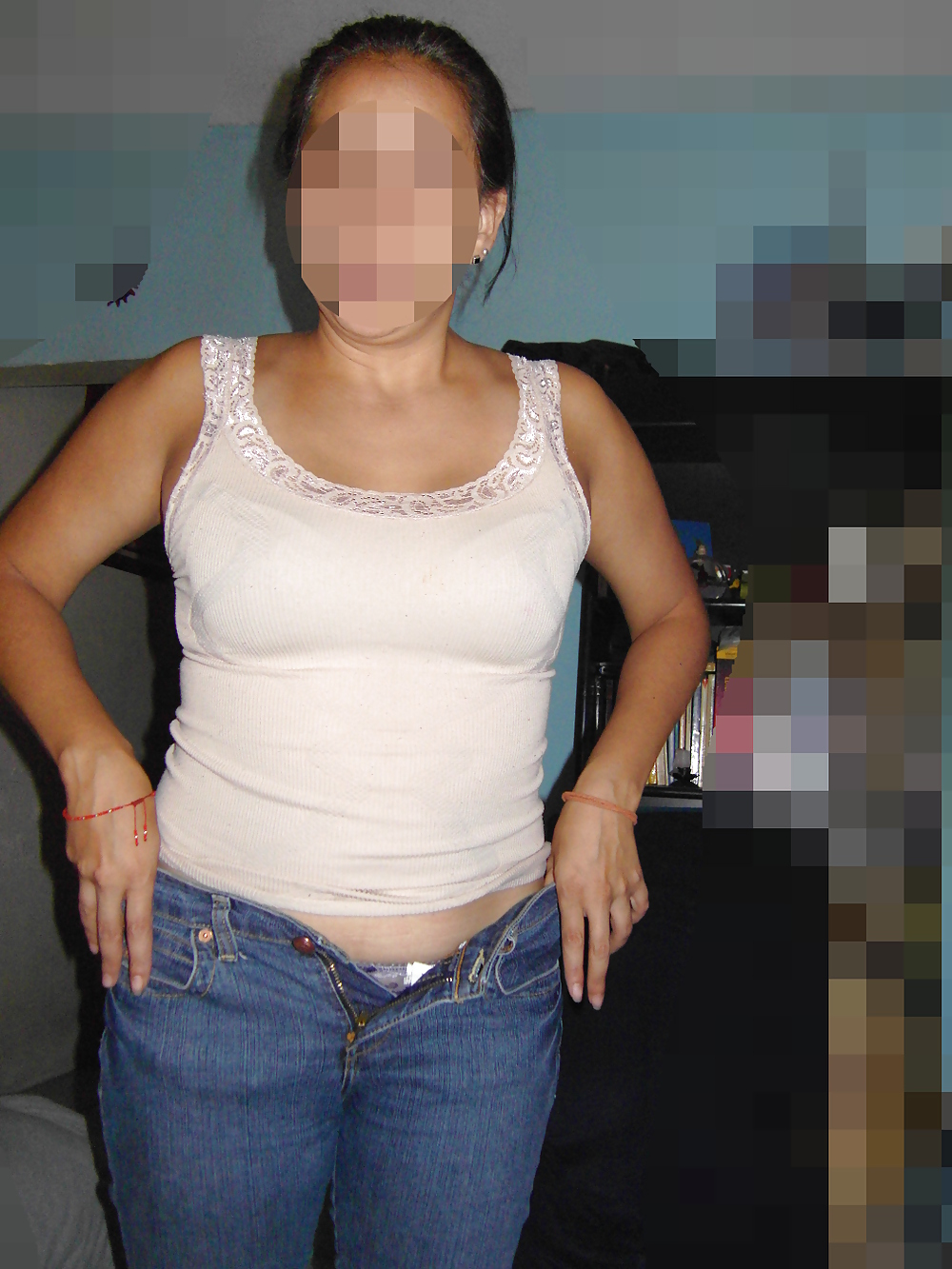 Latina mature transparent fullback panty #22354839