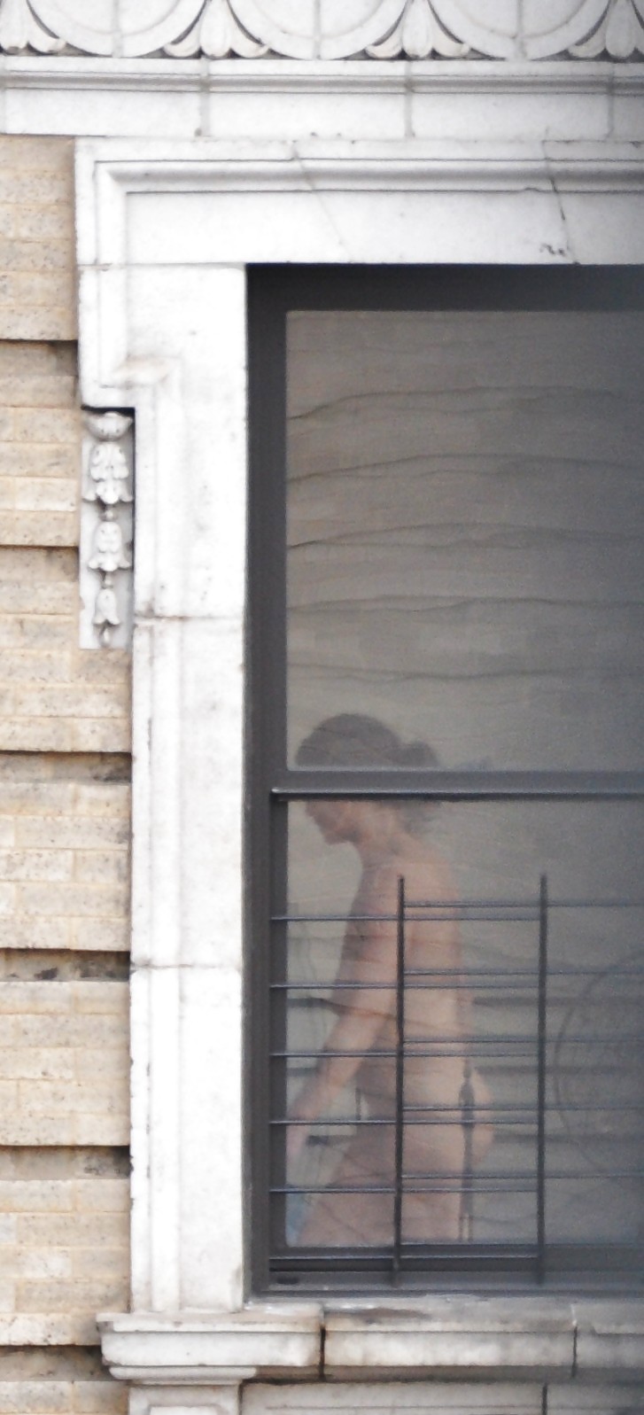 Harlem Naked Neighbor Girl Naked in the Window - New York #5378707