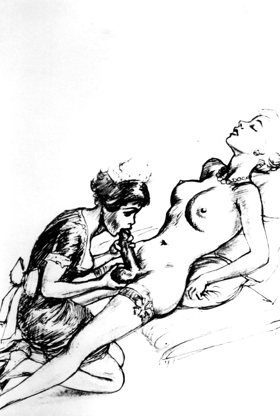 Them. Drawn Porn Art 23 - Fellatio 2 #19216084