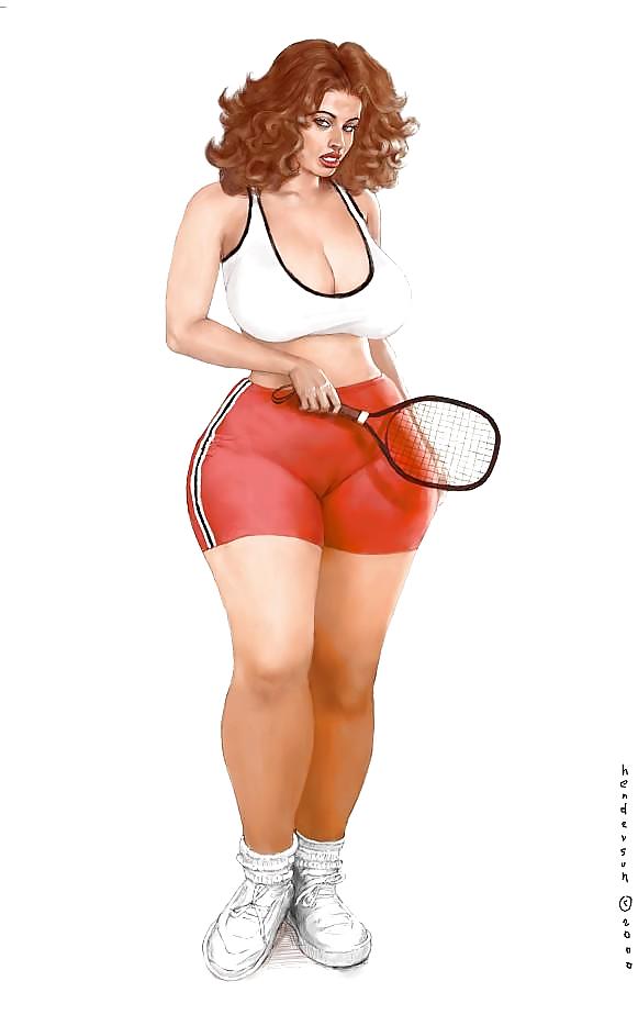Voluptuous Art by P.H. uploaded by BBWS-R-US #2270462