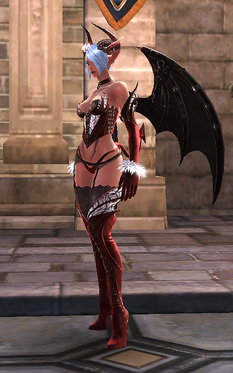 Red Halloween Costum for Tera Online #21739486