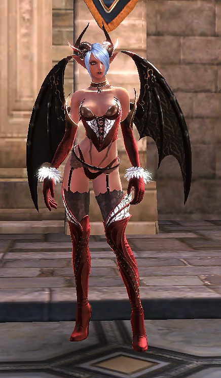 Red Halloween Costum for Tera Online #21739491