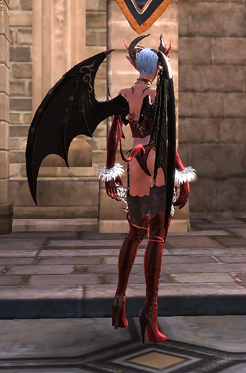 Red Halloween Costum for Tera Online #21739500