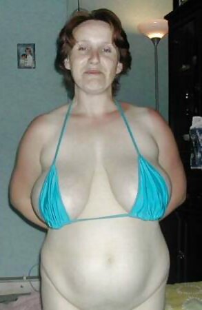 Trajes de baño bikinis sujetadores bbw maduro vestido joven grande enorme - 48
 #14782263