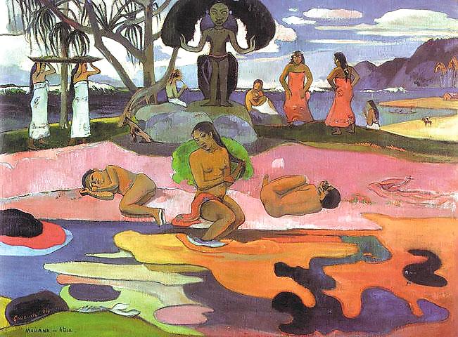 Painted Ero and Porn Art 5 - Eugene Henri Paul Gauguin #7009835