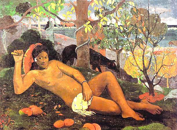 Painted Ero and Porn Art 5 - Eugene Henri Paul Gauguin #7009841