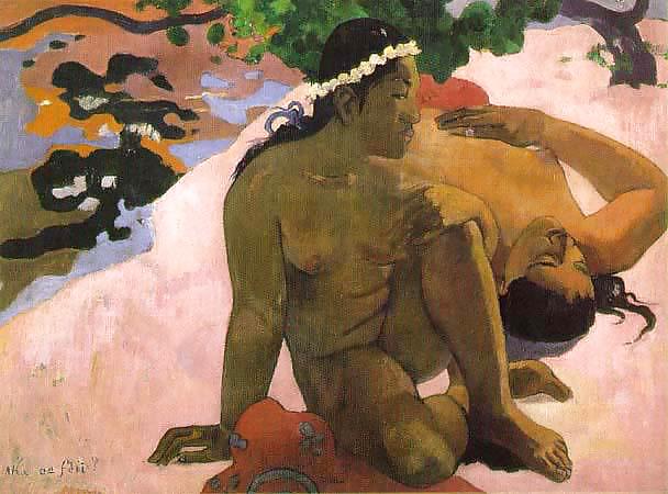Ero dipinta e arte porno 5 - eugene henri paul gauguin
 #7009848